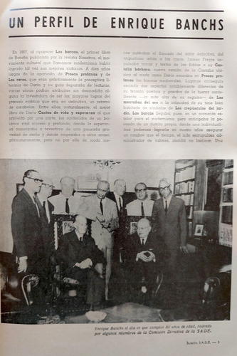 Boletín De La Sociedad Argentina De Escritores Año 1968 Sade (Usado)