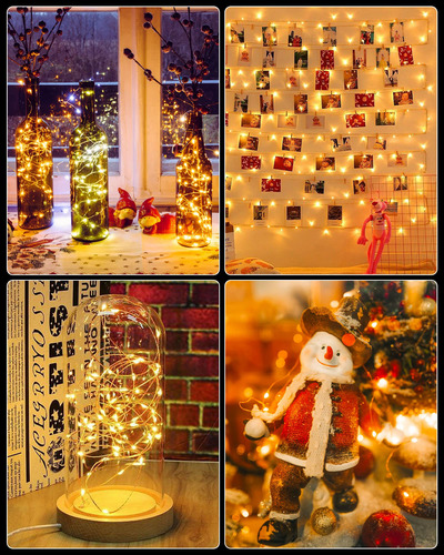 Fairy Lights Brightown, 20 Luces Led, Funciona Con Pilas, 2