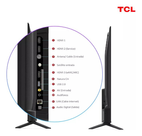 Smart Tv Tcl 32 Pulgadas Full Hd Hdr
