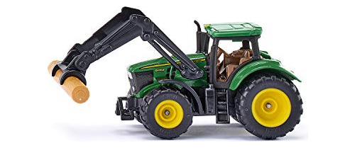 Siku 1540 Super John Deere Con Recogedor De Troncos, Multico