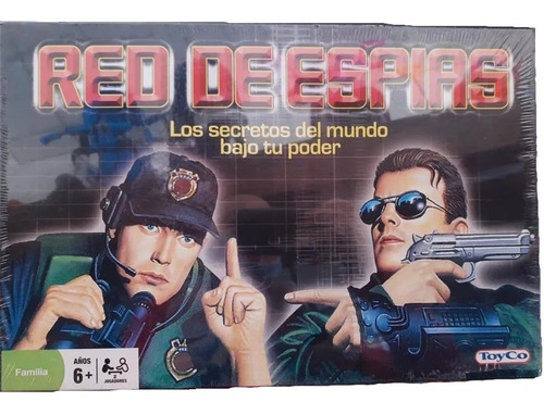 Juego De Mesa - Red De Espias - Original Toyco - Art. 9176