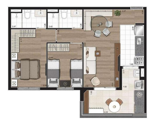 Imagem 11 de 28 de Apartamento Em Vila Ipojuca, São Paulo/sp De 92m² 2 Quartos À Venda Por R$ 991.900,00 - Ap915027-s