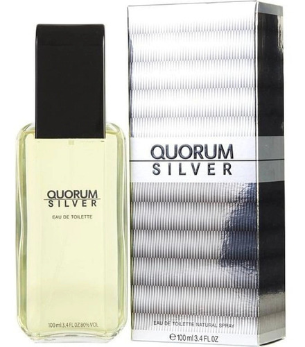 Quorum Silver 100 Ml Nuevo, Original De Fabrica!!