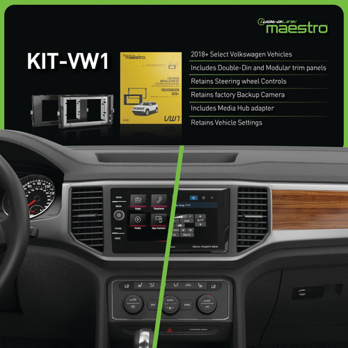 Idatalink Maestro Compatible Con Determinados Modelos Volksw