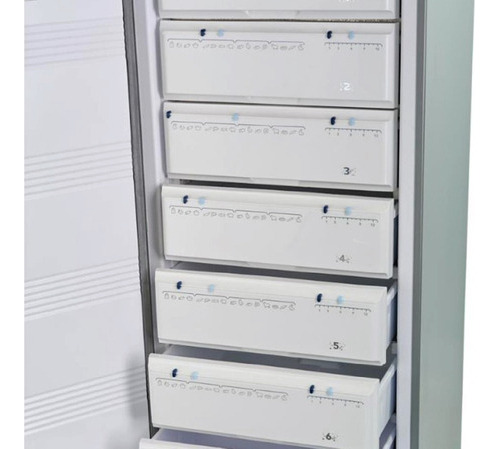 Freezer vertical Koh-i-noor GSA-2694/7 acero 250L 220V