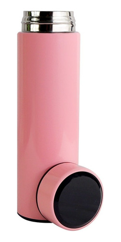 Garrafa Isotérmica Em Aço Inox 500ml - Rosa