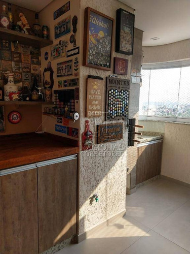 Imagem 3 de 30 de Apartamento Com 3 Dormitórios À Venda, 87 M² Por R$ 610.000,00 - Campestre - Santo André/sp - Ap11833
