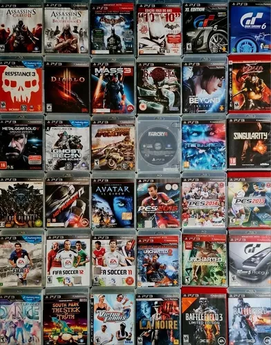 Lote com 10 Jogos de Playstation 3 Ps3 - Mídia Física Original - Desconto  no Preço