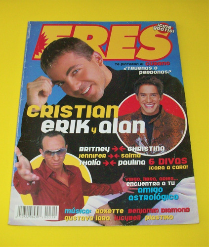 Cristian Castro Erik Rubin Alan Revista Eres Thalia Roxette