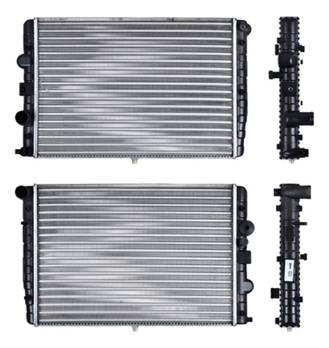 (1) Radiador Mecánico S/aa Generica Pointer L4 2.0l 97_10