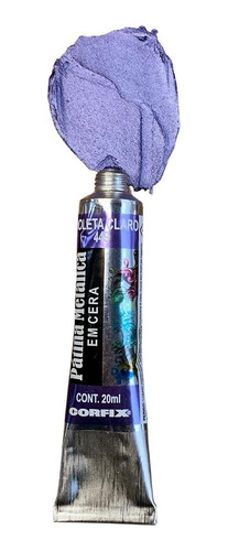 Patina Metalica Em Cera Corfix 449 Violeta Claro 20ml