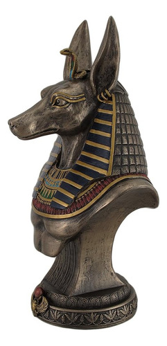 Veronese Diseño Antiguo Egipcio Chacal Dios Anubis Bronce Ac