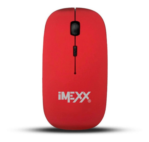 Mouse Imexx Ime:26310-26316 Ultra Slim (azul Y Rojo)