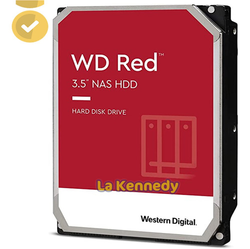 Disco Duro Western Digital 4tb Sata 3.5 Storage Nas Rojo Red