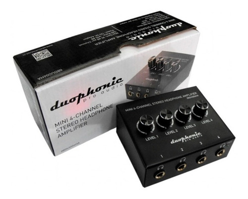 Amplificador De Audífonos Duophonic 4 Canales Musicplay