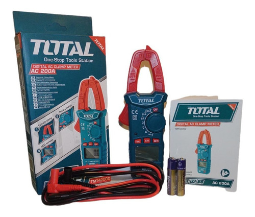 Multímetro Con Pinza Amperimétrica Total Tmt42002