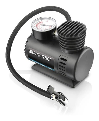 Compressor Carro Encher Pneu 12v Portátil Automotivo + Bicos