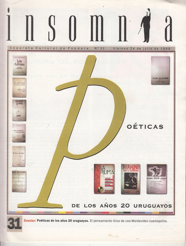 Uruguay Poesia Años 20 Dossier Insomnia 1998 Vanguardia 