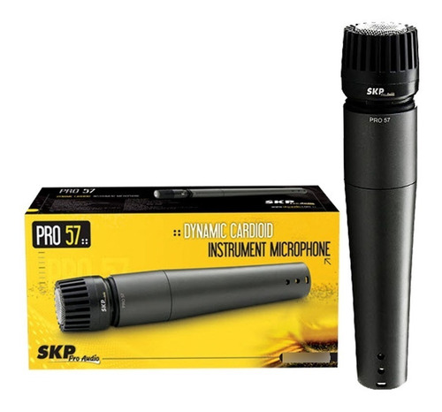 Imagen 1 de 3 de Microfono De Mano Skp Pro 57 Unidireccional Dinamico