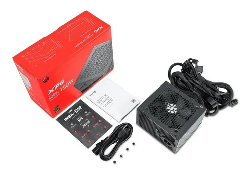 Fuente Pc Gamer Xpg Pylon 750w Atx 80 Plus Bronze Cooler 120