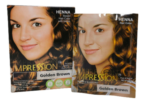 Henna Natural Tinte Cabello 30 Sobres Sin Amoníaco 8 Colores