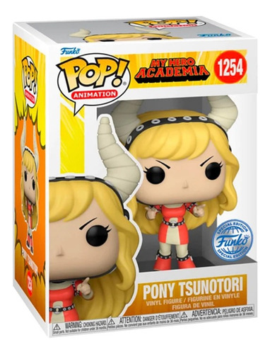 Funko Pop Animation: My Hero Academia - Pony Tsunotori Exclu
