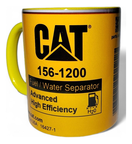 Tazas Con Logo Cat + Obsequio