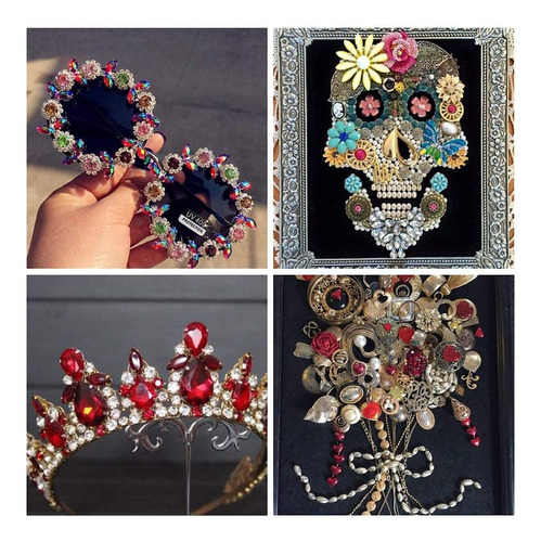 Choupee 48 Piezas De Gemas De Diamantes De Imitación En Form