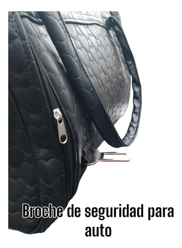 Bolso Transportador Ecocuero Viaje Paseo Mediano Perro Gato