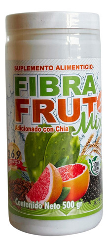 Fibra 100% Natura Fibra Frut Mix Adicionado Con Chia 500gr