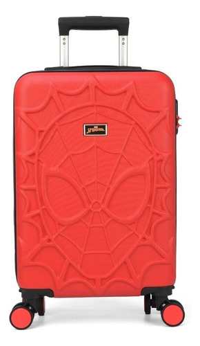 Mala De Viagem Grande Homem Aranha Luxcel 2023 Cor Vermelho