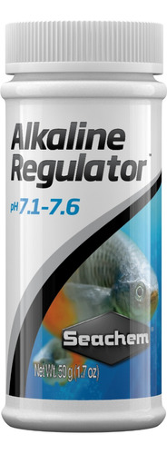 Alkaline Regulator Seachem Ajusta Ph Alcalino Acuario 50gr 