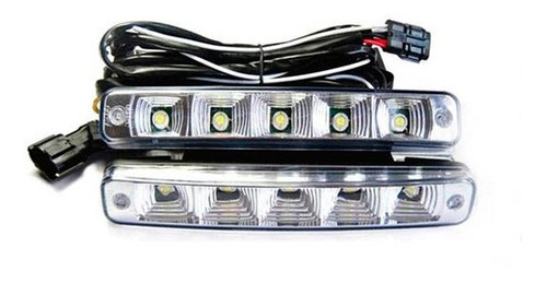 Imagen 4 de 8 de Par Faros Auxiliares 10 Led Cob 12v Auto Moto 4x4 Universal