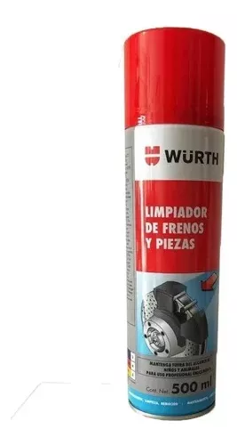 LIMPIA FRENOS WURTH 500ML