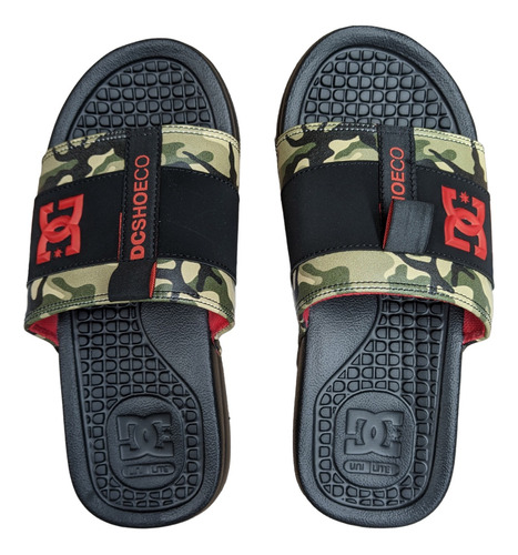 Sandalias Ojotas Hombre Dc Lynx Slides