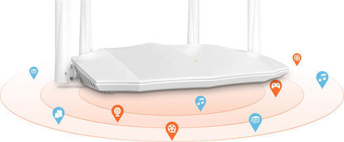 Router Rompemuros Ac1200 (access Point) Dual-band 2.4 Y 5g