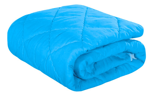 Plasticuna Protector Impermeable Para Corral Cuna Bebes Azul Liso