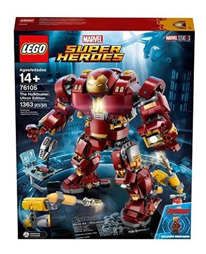 Juego De Construccion Lego Super Heroes The Hulk Buster: Lu