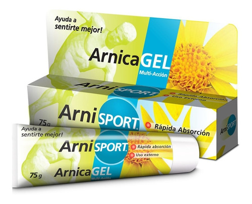 Arnica Sport En Gel De 75g Para Golpes Magistral Lacroze