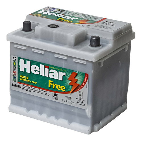 Bateria Heliar 12x50 B-mac Peugeot 208 Citroen C3