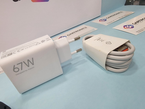 Cargador Xiaomi 67w Punta Naranja Blanco (Usado)