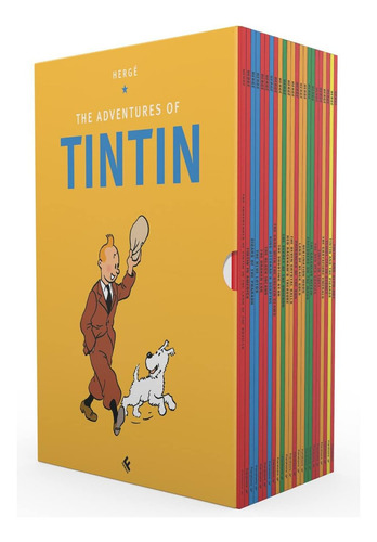 Tintin Paperback Boxed Set 23 Titles, De Hergé. Editorial Farshore, Tapa Blanda En Inglés