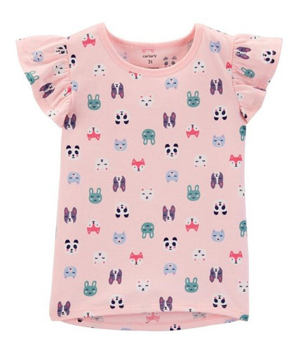 Imagem 1 de 1 de Camiseta Carter's - Bichinhos