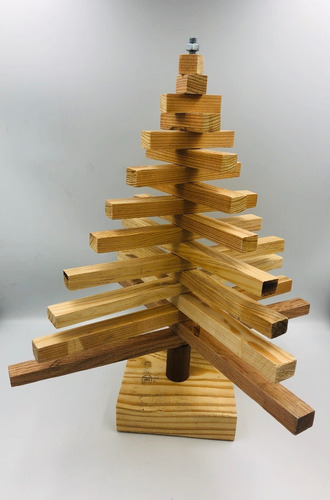 Árbol De Navidad De Madera Sustentable Palet