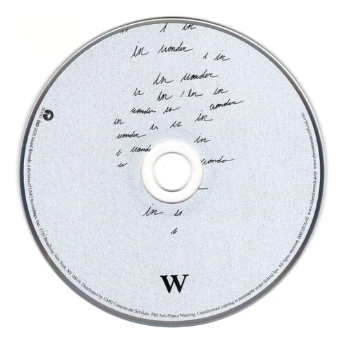 Shawn Mendes - Wonder - Disco Cd / Autografiado Versión del álbum Estándar