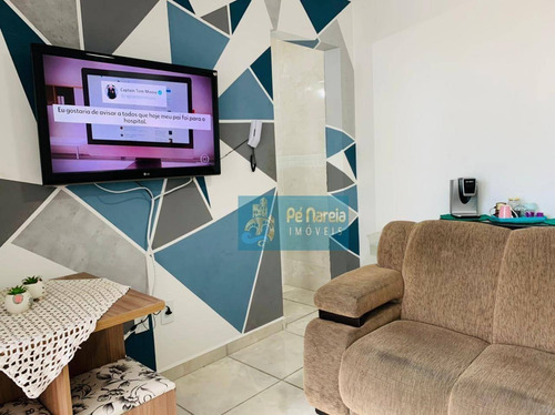 Imagem 6 de 22 de Apartamento Com 2 Dormitórios À Venda, 68 M² Por R$ 330.000,00 - Canto Do Forte - Praia Grande/sp - Ap0693