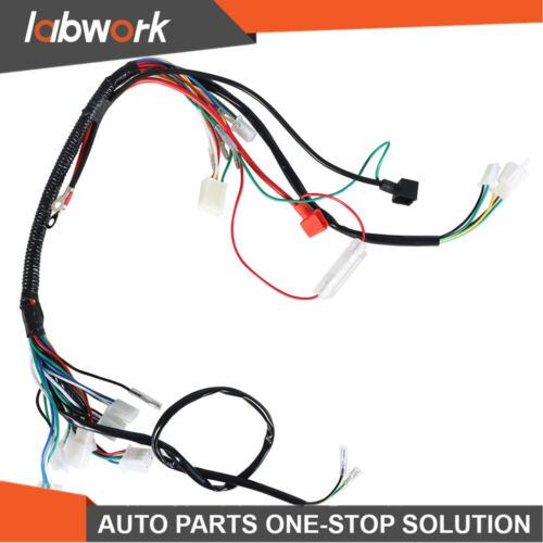 Labwork Electric Wiring Harness For Atv Utv Gokart Taota Aaf