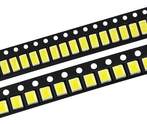 Led Blanco Smd 5630 5730 (3.2v-3.4v) 0.5w-150ma X40 Unidades