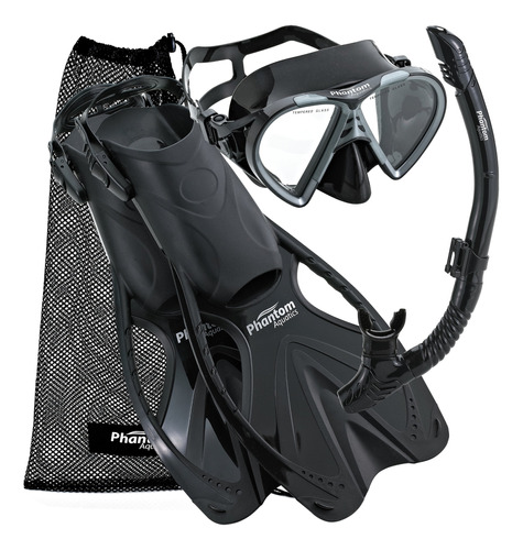 Set De Snorkel Para Adultos, De La Marca Phantom Aquatics