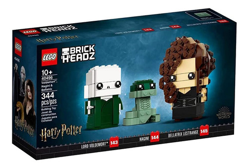 Lego Brick Headz Voldemort Nagini e Bellatrix 40496
